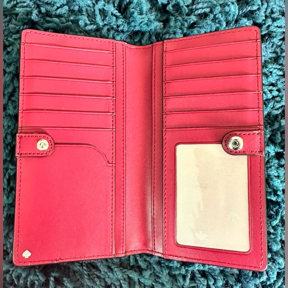 🤍🩷💜 Kate Spade Color Block Wallet 💜🩷🤍 - Picture 5 of 7